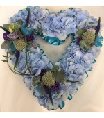 Hydrangea Open Heart funerals Flowers
